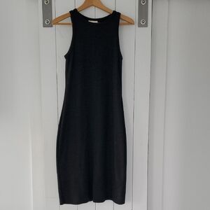 Chic Black Midi Dress